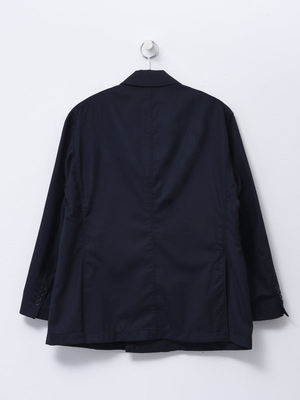 Newport Jacket_B - Dk.Navy Tropical WoolLC002